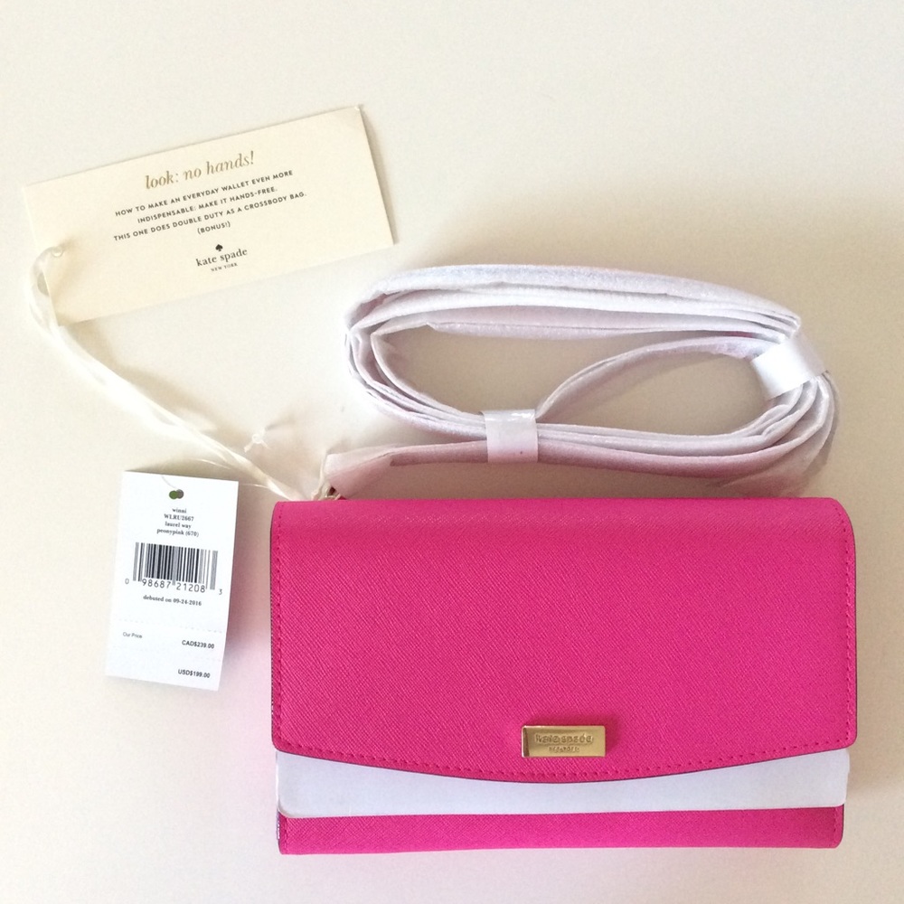 Winni Laurel Way Crossbody/Wallet in Peony